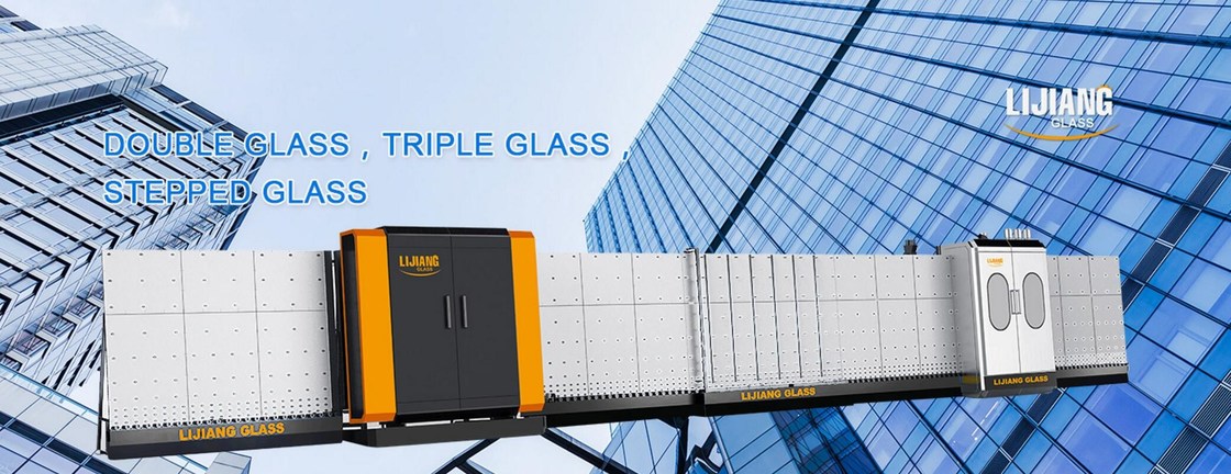 LJBZ2535 verticale Automatische Isolerende glasproductielijn met gas online vullen