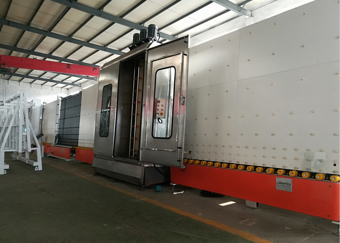 Productielijn van het hoog rendement de Verticale Automatische Dubbele Glas voor 1800MM Dubbele Glasfabricage