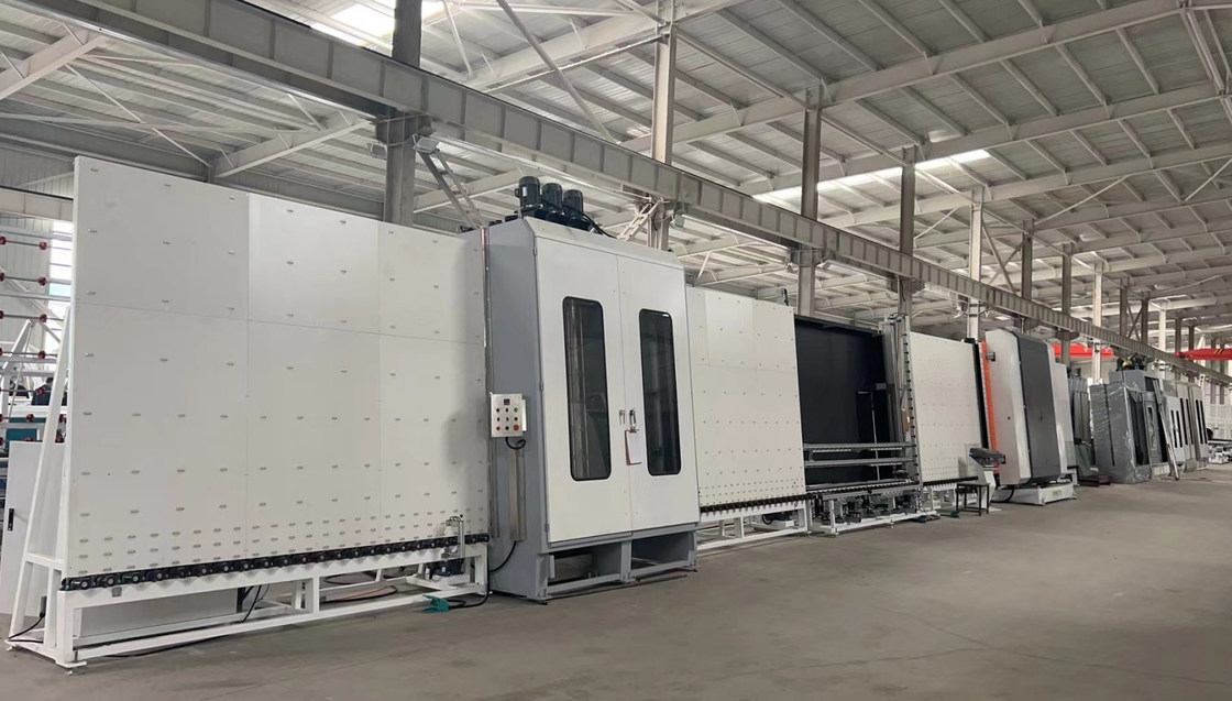 Isolerende het Glasproductielijn van de luchtvlotter met en online Getoond Gas die vullen