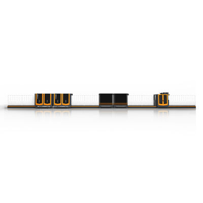 Automatische het Isoleren Jumbogrootte 3300mm*7000mm van de Glasproductielijn