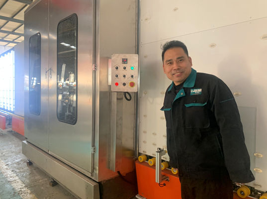 De automatische Isolerende Lijn van de Glasverwerking met de Dringende Machine van de Glaswas
