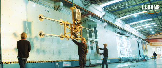 60mm Jumbo Isolerende Verticale het Glaswasmachine van de Glasproductielijn
